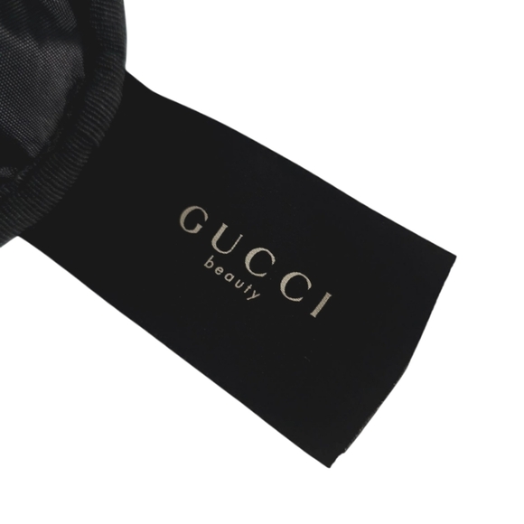 Gucci Beauty Canvas Makeup Bag Black NWOT Travel Cosmetics Pouch - Picture 12 of 17